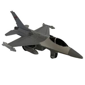 Vintage F-16 NASA Falcon Fighter Jet Pullback Airplane Diecast
